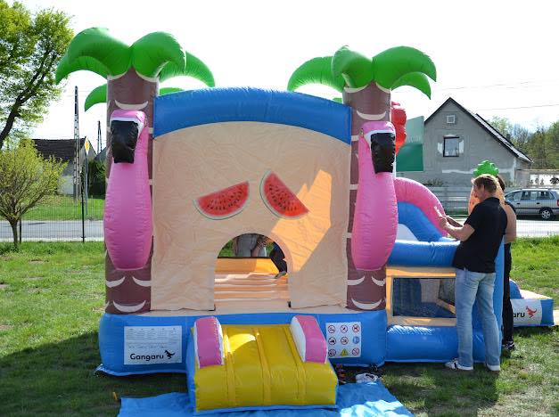 Dmuchany zamek - Hawajski Zamek